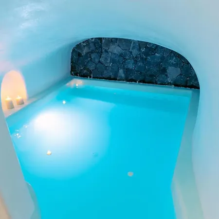 Blue Cave Oasis With Underground Jacuzzi * Megalochori (Santorini)